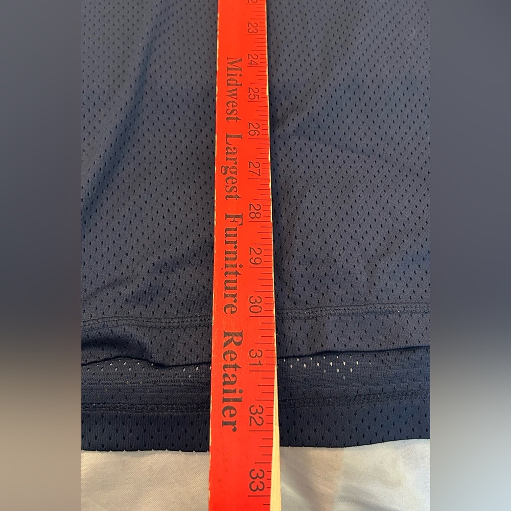 Nike Shirt Men’s XL Navy Basketball‎ Mesh White Swoosh - Picture 5 of 7